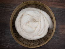 Load image into Gallery viewer, Undyed Corriedale Wool (4oz) | Combed Top / Roving for Spinning and Felting