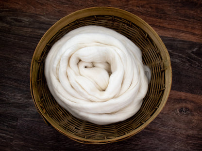 Targhee Wool (4oz) | Combed Top / Roving for Spinning and Felting