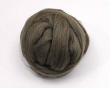 Load image into Gallery viewer, Yak Fiber - Natural Light Brown Roving - Undyed Spinning Fiber (4oz)
