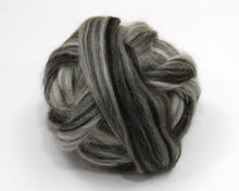 Load image into Gallery viewer, Icelandic Wool - Natural Humbug (4 oz) | Combed Top / Roving for Spinning and Felting
