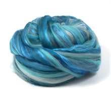 Load image into Gallery viewer, Merino Silk Blend Roving (4oz) | Combed Top / Roving for Spinning and Felting