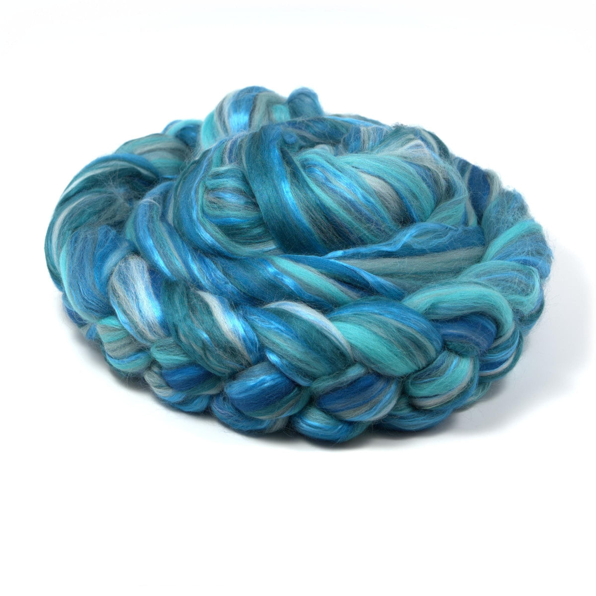 Merino Silk Blend Roving (4oz) | Combed Top / Roving for Spinning and Felting