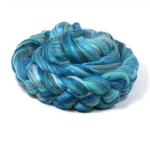 Load image into Gallery viewer, Merino Silk Blend Roving (4oz) | Combed Top / Roving for Spinning and Felting