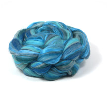 Load image into Gallery viewer, Merino Silk Blend Roving (4oz) | Combed Top / Roving for Spinning and Felting
