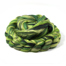 Load image into Gallery viewer, Merino Silk Blend Roving (4oz) | Combed Top / Roving for Spinning and Felting