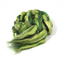 Load image into Gallery viewer, Merino Silk Blend Roving (4oz) | Combed Top / Roving for Spinning and Felting