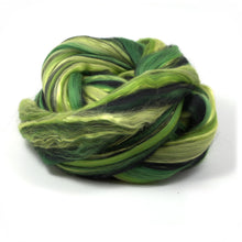 Load image into Gallery viewer, Merino Silk Blend Roving (4oz) | Combed Top / Roving for Spinning and Felting
