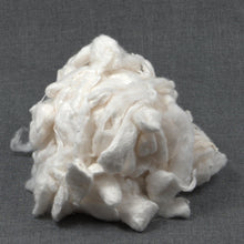 Load image into Gallery viewer, Degummed Silk Cocoons | Undyed Textured Spinning Fiber