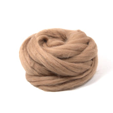 Load image into Gallery viewer, Baby Camel Roving - Undyed Spinning Fiber (4oz)