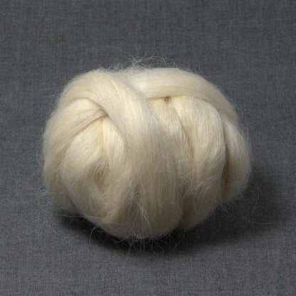 Devon Wool - Undyed Roving for Spinning or Felting (4oz)
