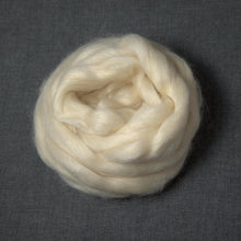 Load image into Gallery viewer, Lincoln Wool Top - Undyed Roving for Spinning or Felting (4 oz)