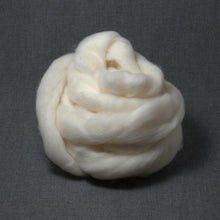 Load image into Gallery viewer, Dorset Horn Wool - Undyed Roving for Spinning or Felting (4 oz)