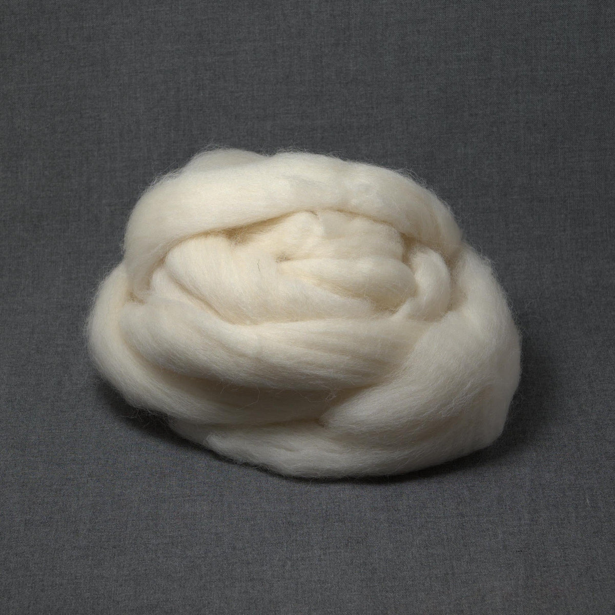 Cheviot Wool Top - Undyed Roving for Spinning (4oz)