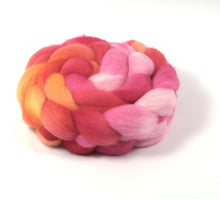 Load image into Gallery viewer, Hand Painted Blue Faced Leicester Roving (4oz) | Combed Top for Spinning and Felting