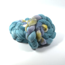 Load image into Gallery viewer, Hand Painted Superfine Merino Roving (4oz) | Combed Top for Spinning and Felting