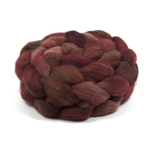 Load image into Gallery viewer, Hand Painted 60/40 Polwarth Yak Roving (4oz) | Combed Top for Spinning and Felting