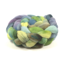 Load image into Gallery viewer, Hand Painted Blue Faced Leicester Roving (4oz) | Combed Top for Spinning and Felting