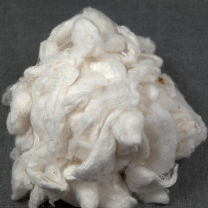 Degummed Silk Cocoons | Undyed Textured Spinning Fiber
