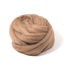Load image into Gallery viewer, Baby Camel Roving - Undyed Spinning Fiber (4oz)