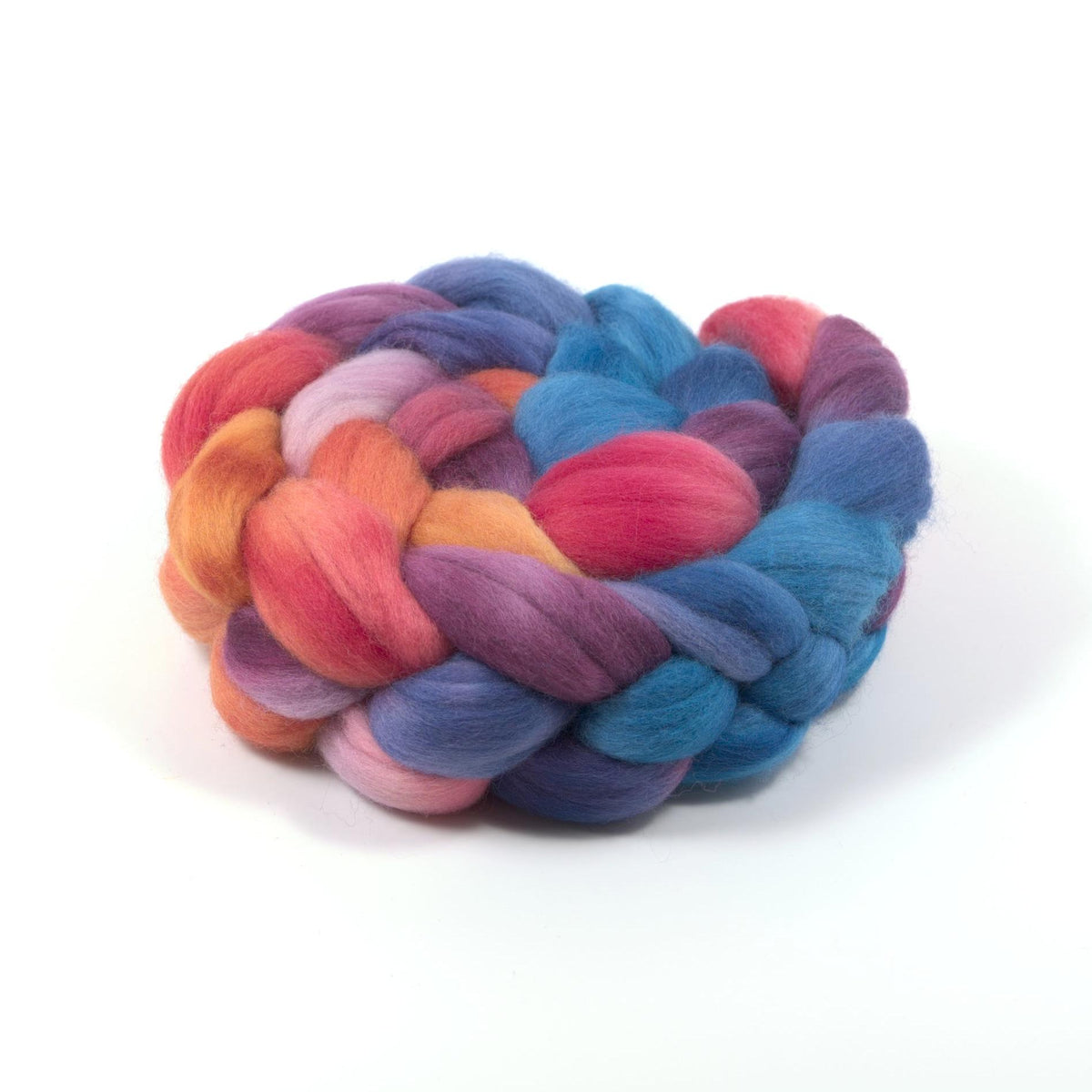 Hand Painted Polwarth Roving (4oz) | Combed Top for Spinning and Felting