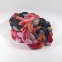 Load image into Gallery viewer, Hand Painted Polwarth Roving (4oz) | Combed Top for Spinning and Felting