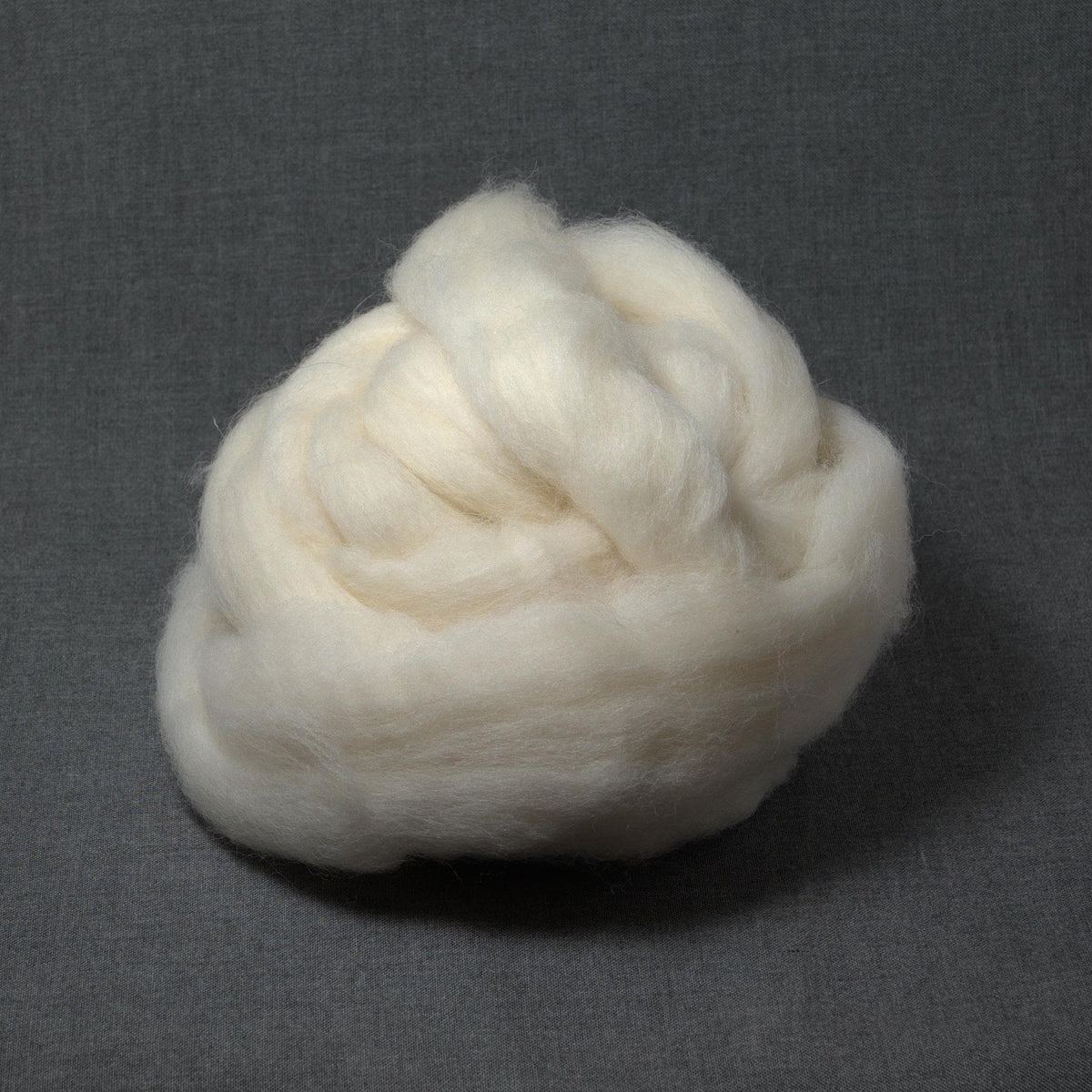 Cheviot Wool Top - Undyed Roving for Spinning (4oz)