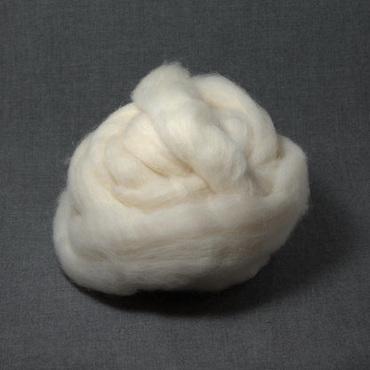 Cheviot Wool Top - Undyed Roving for Spinning (4oz)