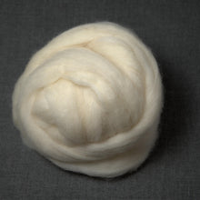 Load image into Gallery viewer, Undyed Superwash BFL Blue Face Leicester (4oz) | Combed Top / Roving
