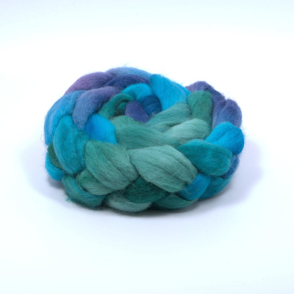 Hand Painted BFL Roving (4oz) | Combed Top for Spinning and Felting