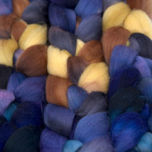 Load image into Gallery viewer, Hand Painted Polwarth Roving (4oz) | Combed Top for Spinning and Felting