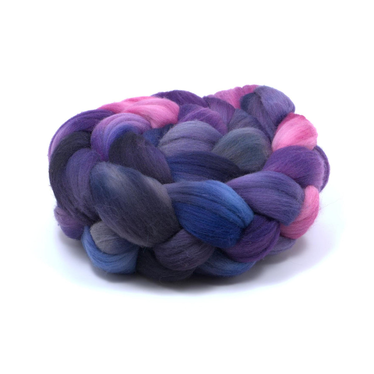 Hand Painted Rambouillet Roving (4oz) | Combed Top for Spinning and Felting