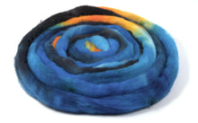 Load image into Gallery viewer, Hand Painted Blue Faced Leicester Roving (4oz) | Combed Top for Spinning and Felting