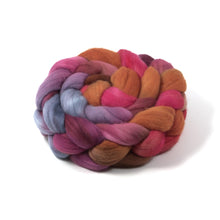 Load image into Gallery viewer, Hand Painted Superfine Merino Roving (4oz) | Combed Top for Spinning and Felting