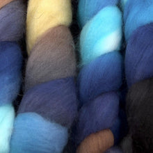 Load image into Gallery viewer, Hand Painted Polwarth Roving (4oz) | Combed Top for Spinning and Felting