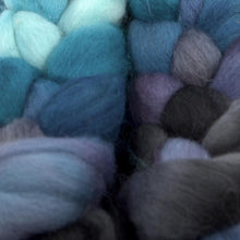 Load image into Gallery viewer, Hand Painted Falkland Roving (4oz) | Combed Top for Spinning and Felting