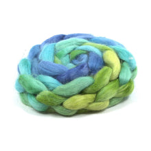 Load image into Gallery viewer, Hand Painted Suri Alpaca Roving (4oz) | Combed Top for Spinning and Felting