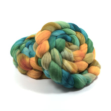 Load image into Gallery viewer, Hand Painted Rambouillet Roving (4oz) | Combed Top for Spinning and Felting