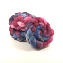 Load image into Gallery viewer, Hand Painted Blue Faced Leicester Roving (4oz) | Combed Top for Spinning and Felting