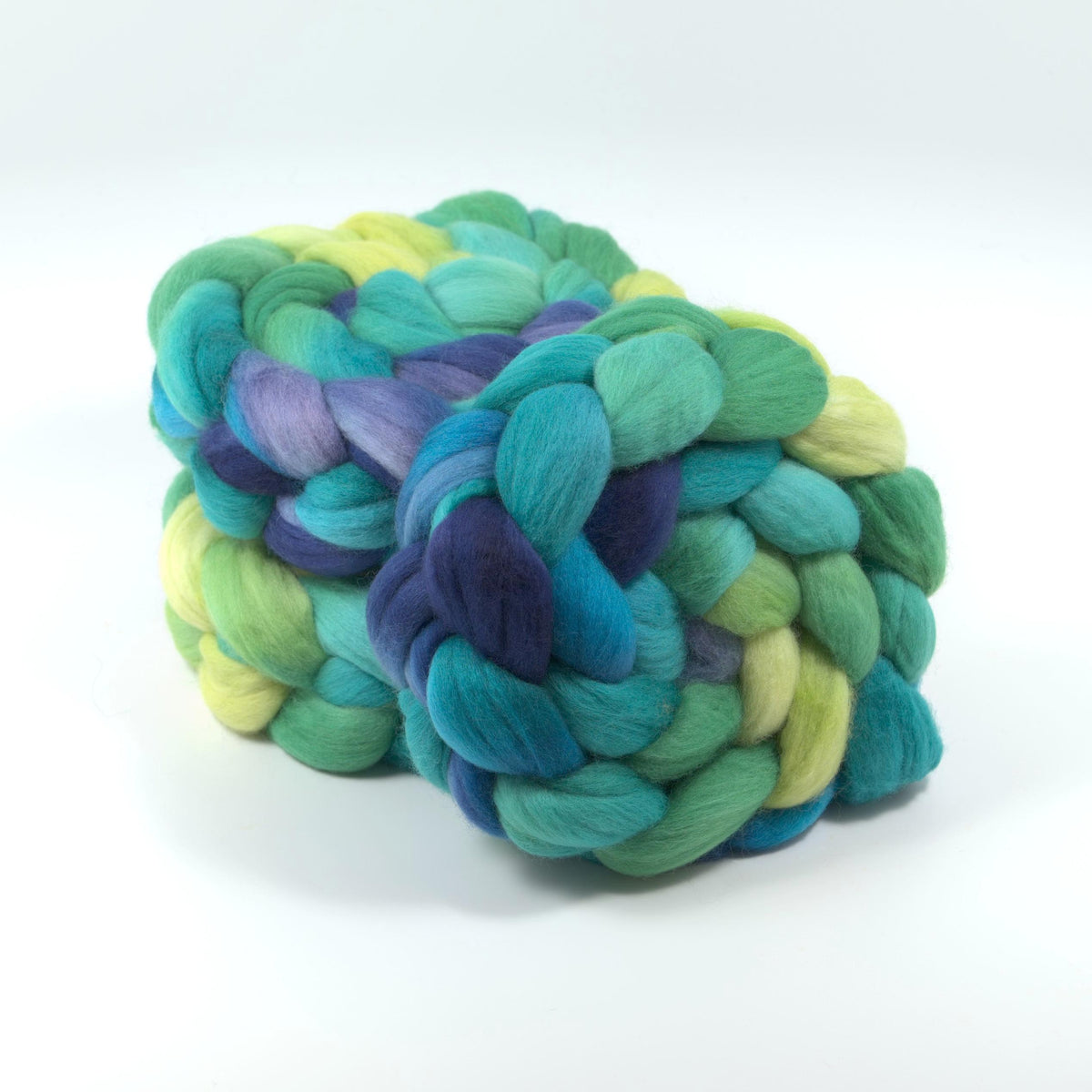 Hand Painted Polwarth Roving (4oz) | Combed Top for Spinning and Felting