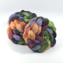 Load image into Gallery viewer, Hand Painted Polwarth Roving (4oz) | Combed Top for Spinning and Felting