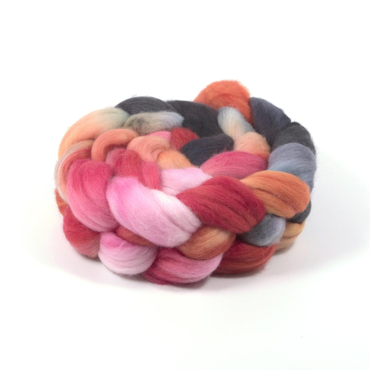 Hand Painted Polwarth Roving (4oz) | Combed Top for Spinning and Felting