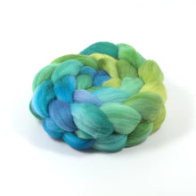 Load image into Gallery viewer, Hand Painted Polwarth Roving (4oz) | Combed Top for Spinning and Felting