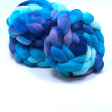 Load image into Gallery viewer, Hand Painted Polwarth Roving (4oz) | Combed Top for Spinning and Felting