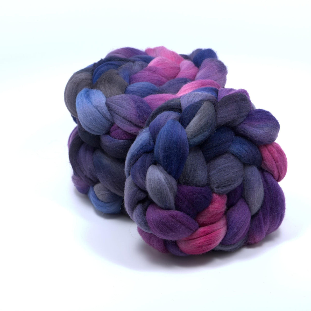 Hand Painted Rambouillet Roving (4oz) | Combed Top for Spinning and Felting