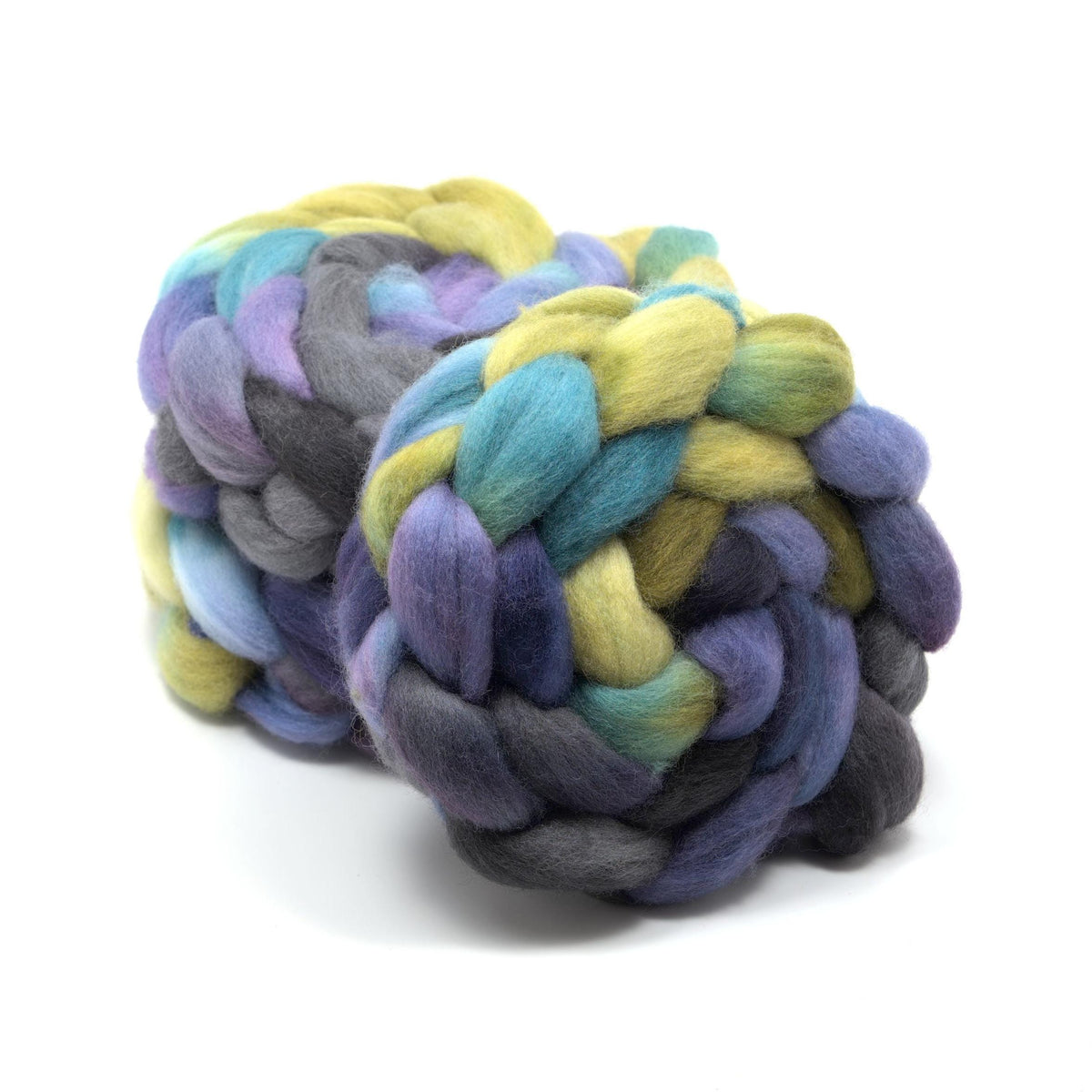 Hand Painted Corriedale Roving (4oz) | Combed Top for Spinning and Felting