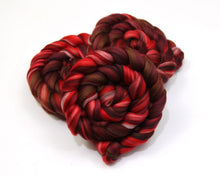 Load image into Gallery viewer, Merino Wool Roving (combed top) - Custom Blended Commercially Dyed Roving for Spinning or Felting - 4 oz