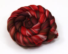 Load image into Gallery viewer, Merino Wool Roving (combed top) - Custom Blended Commercially Dyed Roving for Spinning or Felting - 4 oz