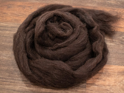 Shetland Wool - Black (4 oz)