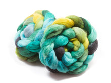 Load image into Gallery viewer, Polwarth/ Silk Roving (75/25) | (Combed Top) Hand painted Felting or Spinning Fiber