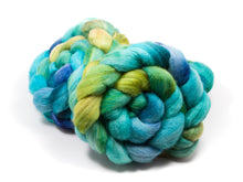 Load image into Gallery viewer, Polwarth/ Silk Roving (75/25) | (Combed Top) Hand painted Felting or Spinning Fiber